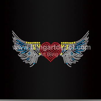 Love Rhinestone Transfers Custom